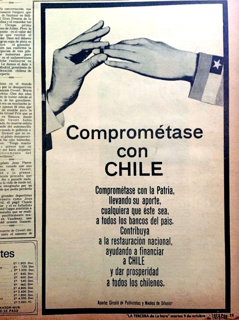 Recorte de prensa de la época.